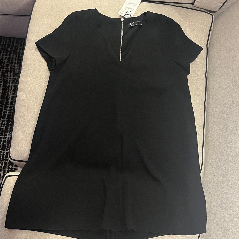 Zara Black Short Women's Shift Dress